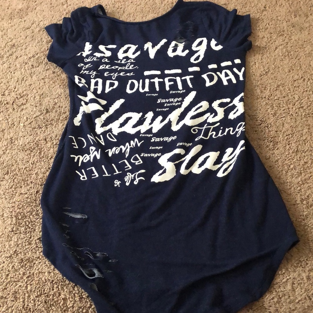 Savage Cutout T-shirt XL